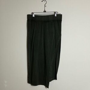 DKNY Dark Green Maxi Skirt